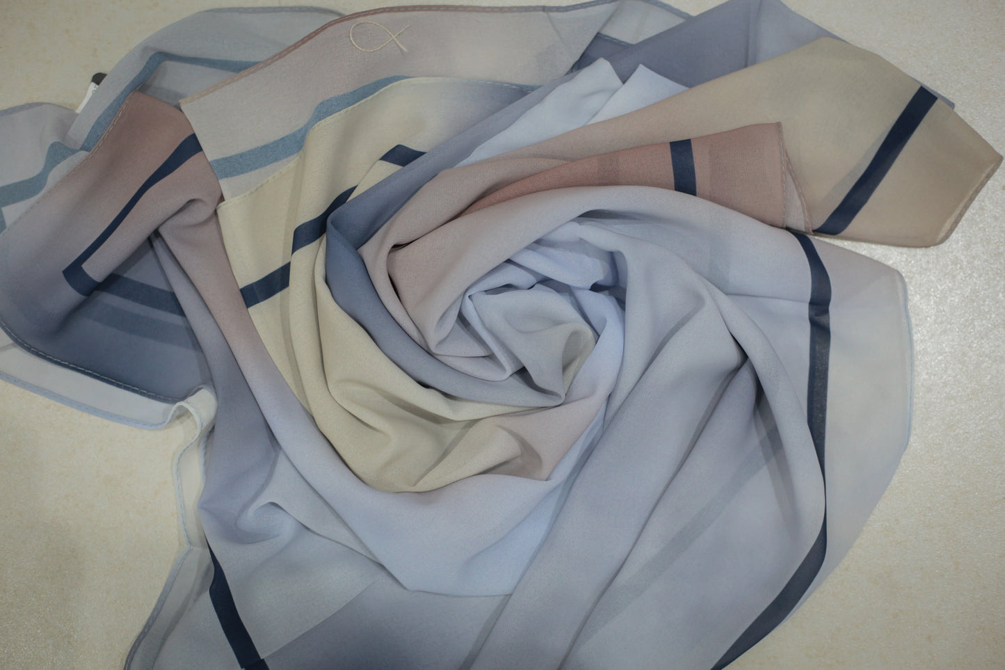 Digital Printed Chiffon Hijab 1
